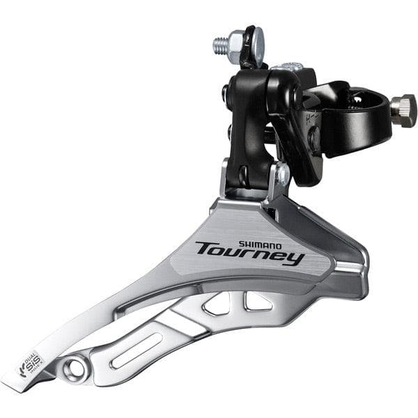 Shimano Tourney / TY FD-TY300 Tourney 6/7-speed triple front derailleur; down pull; 31.8 mm; for 42T