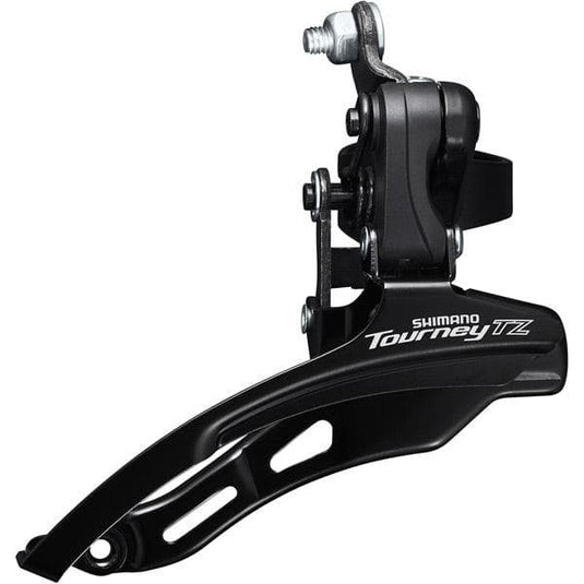 Shimano Tourney / TY FD-TZ510 6-speed MTB front derailleur; down swing; down pull; 31.8mm; 66-69; 48T