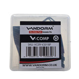 Vandorm Ceramic Cooling Fin Disc Brake Pads - Upgrade for Shimano N03A N04C D02S D03S XTR, Deore XT, SLX, CUES, SAINT, ZEE