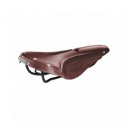 Brooks B17 Narrow-Carved Brown Mens Road Saddle - 155mm