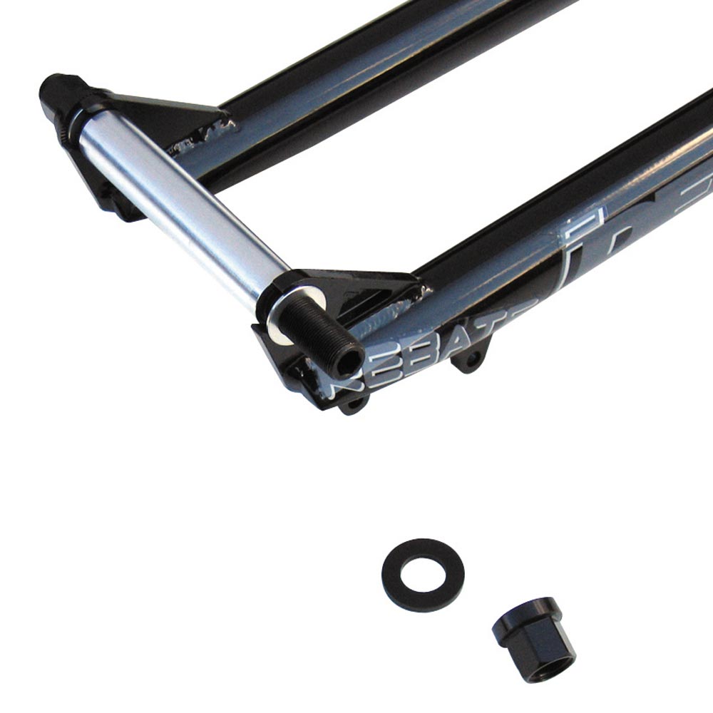 Identiti Rebate 1420 Forks  Black 11/8"