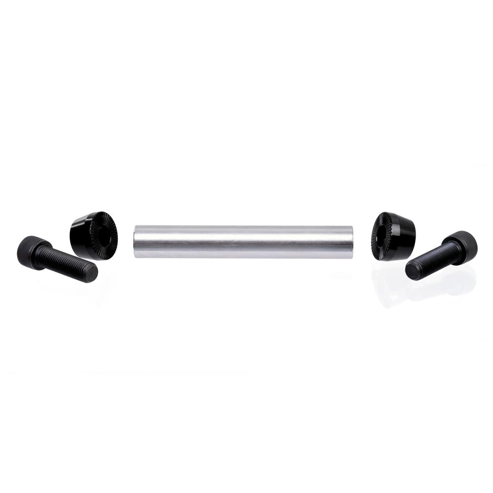 Identiti 15x100mm Thru-axle Hub Conversion Axle Black 15x100mm