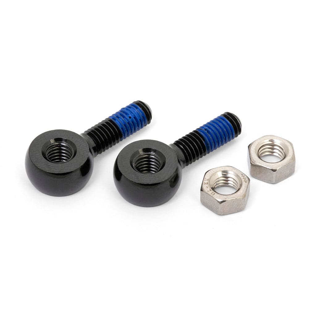 Whisky Parts Co Mudguard Mounts Black Pair