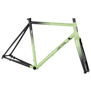 All-City  - Bikes Zig Zag Frameset - Honeydew Bling Lt Green/Black 49cm
