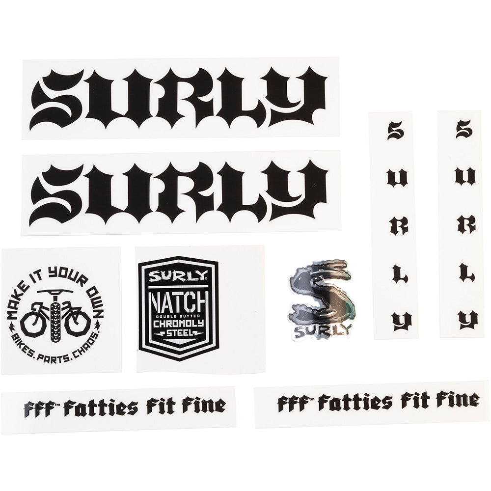 Surly - Bikes/Frames Make It Your Own Decals Born To Lose