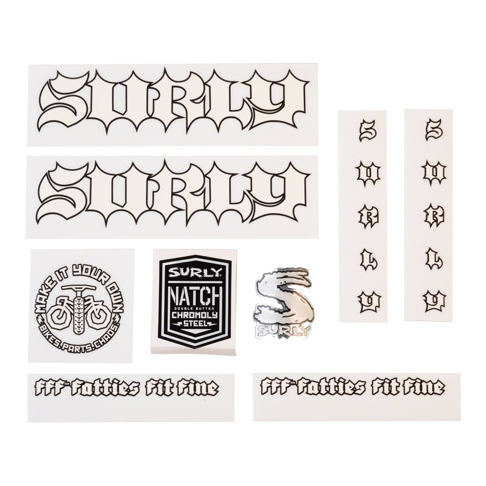 Surly - Bikes/Frames Make It Your Own Decals Born To Lose