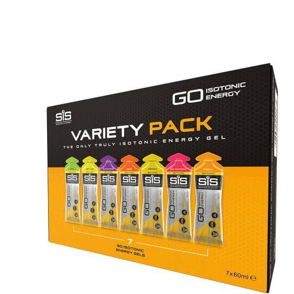 Load image into Gallery viewer, Science In Sport GO Isotonic Gel Variety Pack - Single Box of 7 Gels - Mixed
