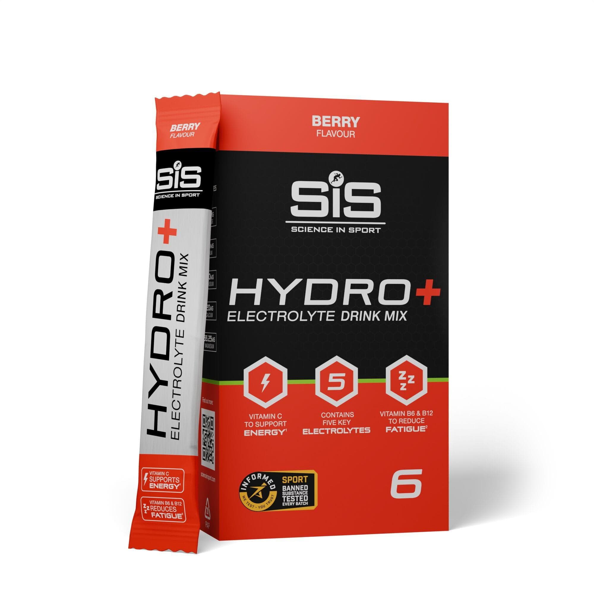 Science In Sport Hydro+ Stick Powder Berry - 4.5g - Pack of 6