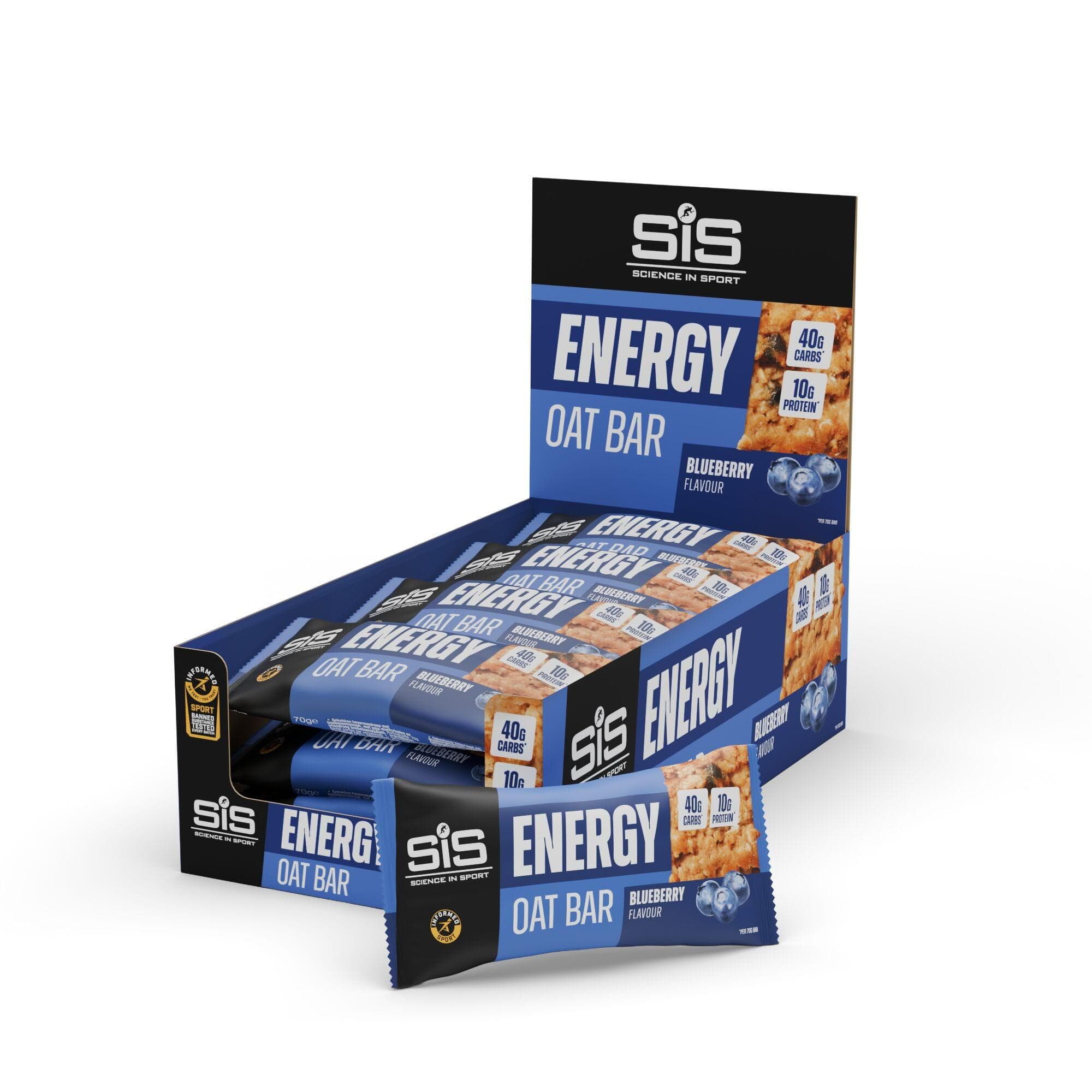 Science In Sport Energy Oat Bar - Box of 12 Bars - Blueberry