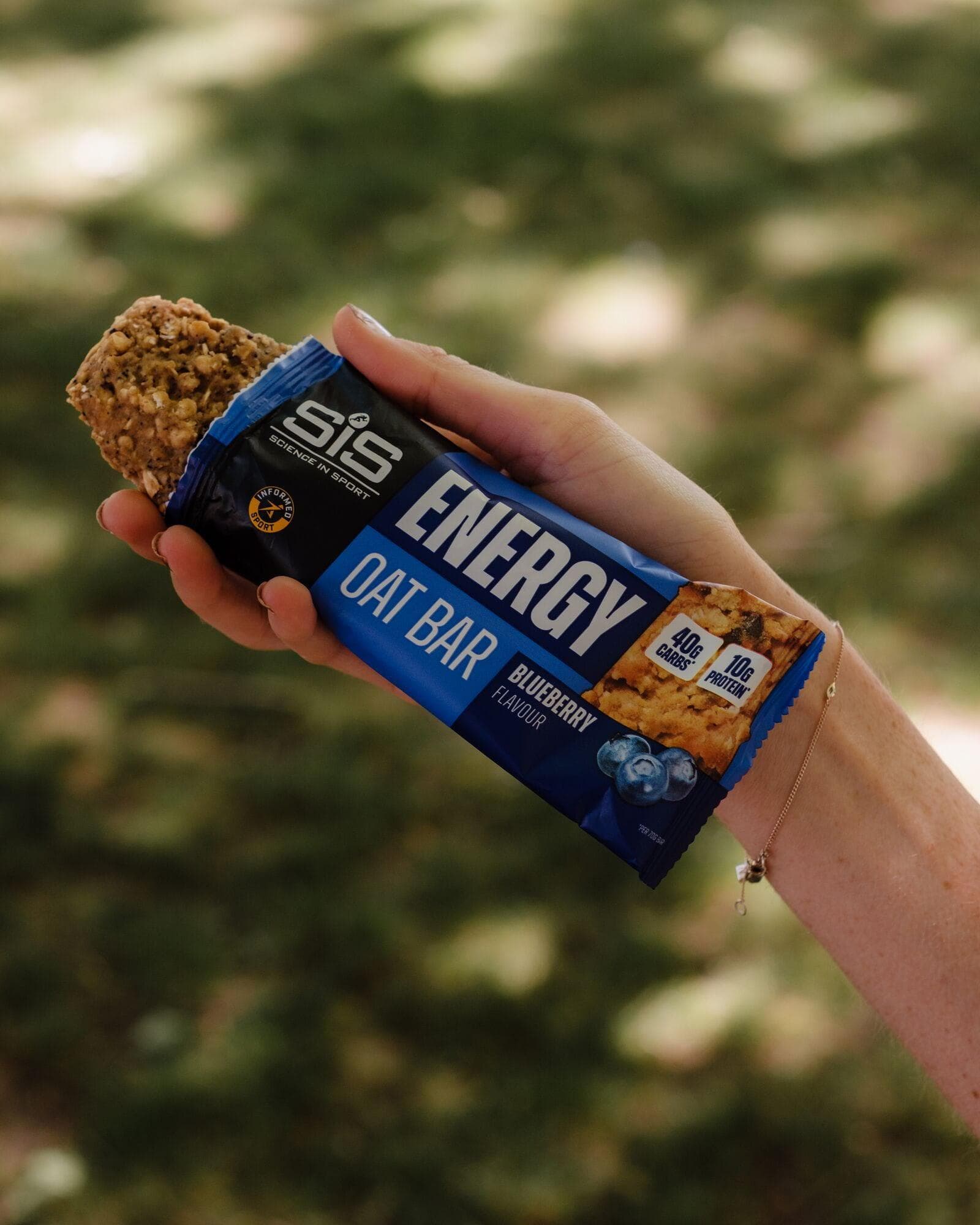 Science In Sport Energy Oat Bar - Box of 12 Bars - Blueberry