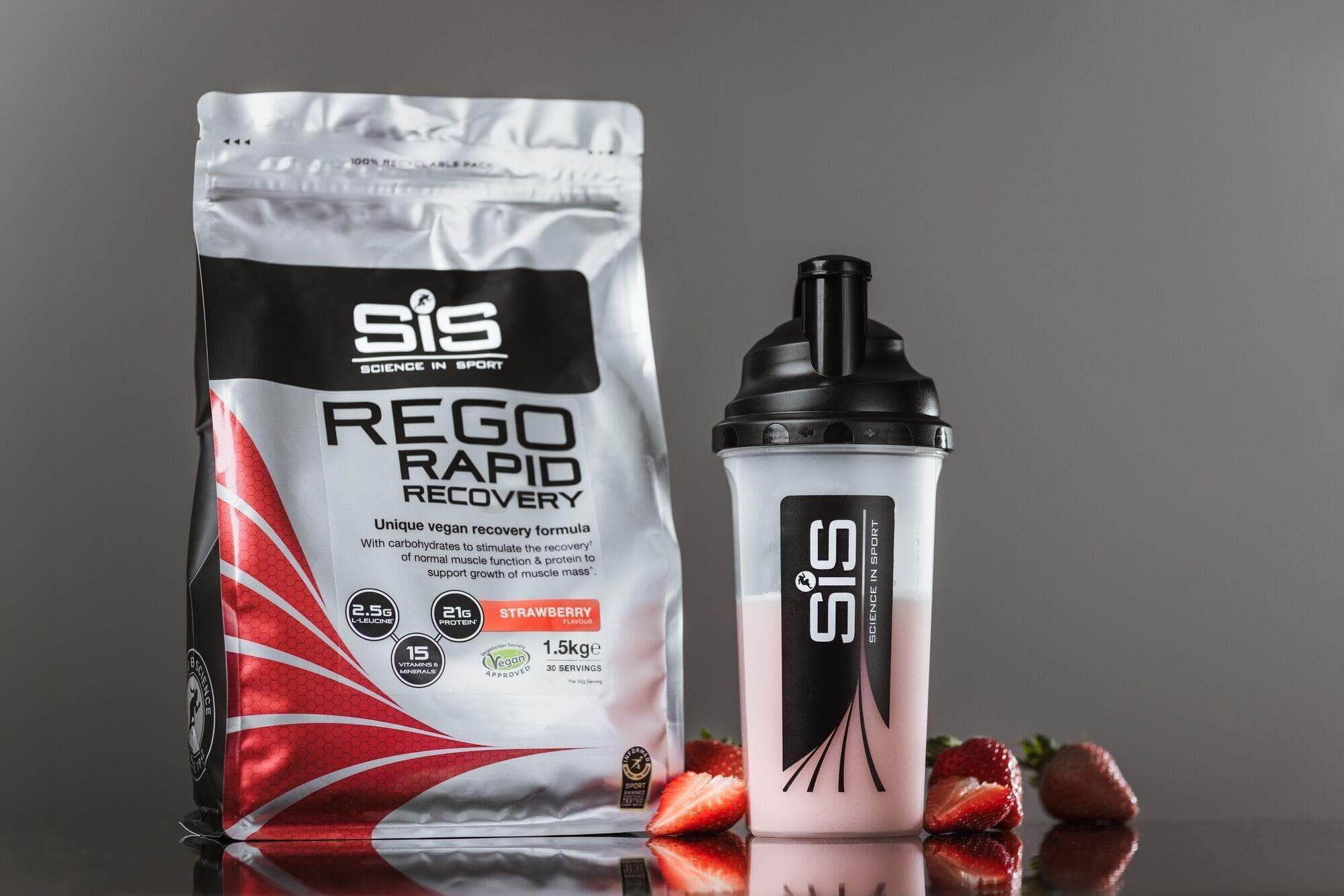 Science In Sport REGO Rapid Recovery Drink Powder - 500G - Strawberry