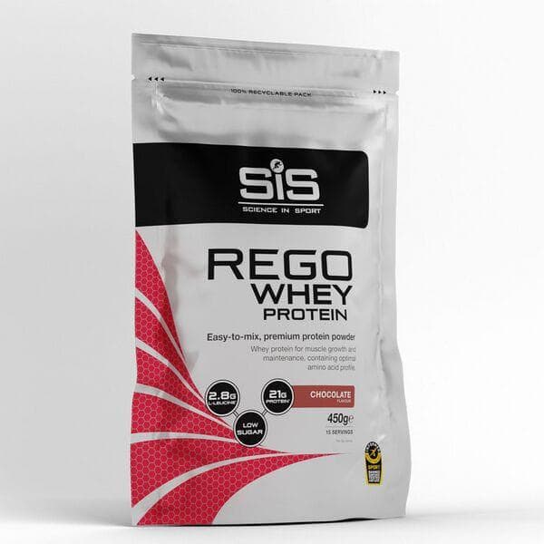 Science In Sport REGO Whey Protein Drink Powder - 450g - Chocolate