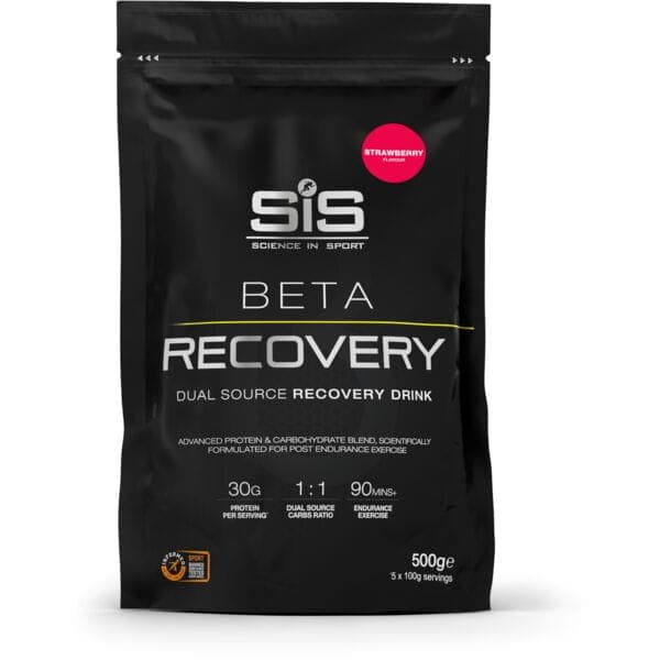 Science In Sport BETA Recovery Drink Powder - 500g - Strawberry