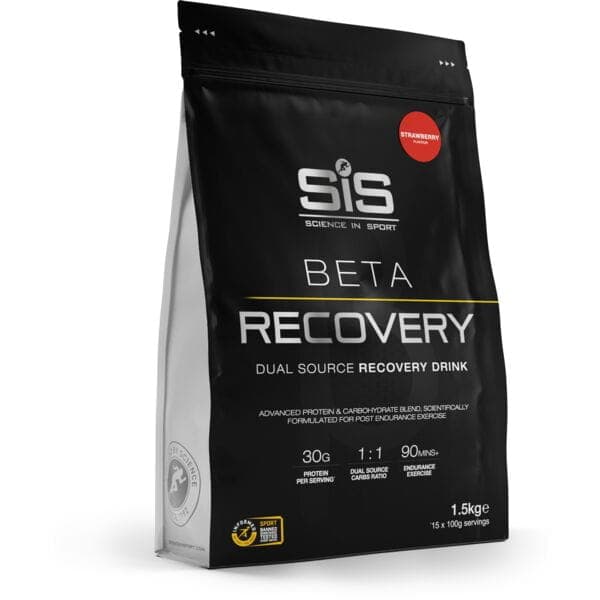Science In Sport BETA Recovery Drink Powder - 1.5KG - Strawberry