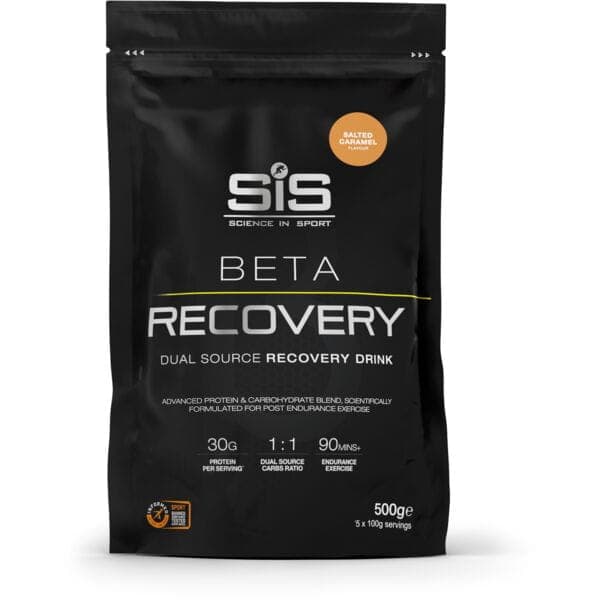 Science In Sport BETA Recovery Drink Powder - 500g - Salted Caramel