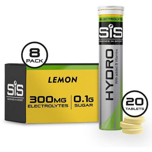 Science In Sport GO Hydro Tablet - 8 tubes - lemon