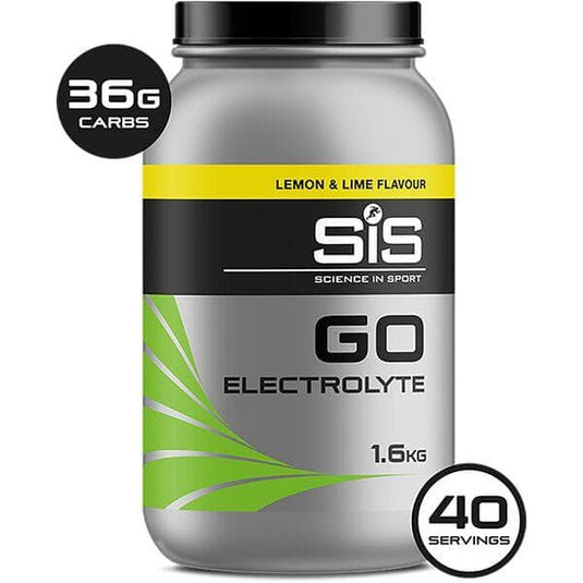 Science In Sport GO Electrolyte drink powder - 1.6 kg tub - lemon and lime