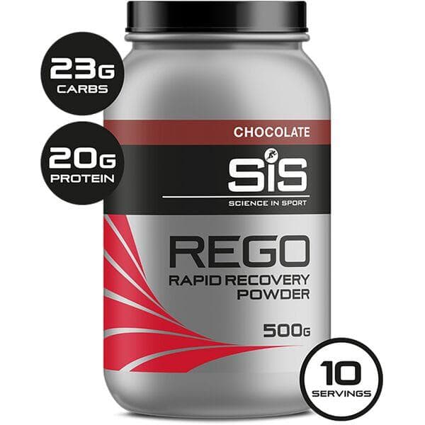 Load image into Gallery viewer, Science In Sport REGO Rapid Recovery drink powder - 500 g tub - chocolate
