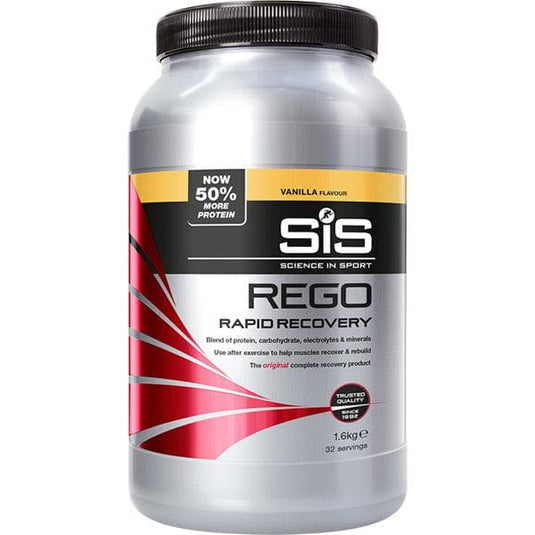 Science In Sport REGO Rapid Recovery drink powder - 1.6 kg tub - vanilla