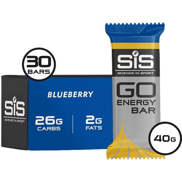 Load image into Gallery viewer, Science In Sport GO Mini Energy Bar - box of 30 bars - blueberry
