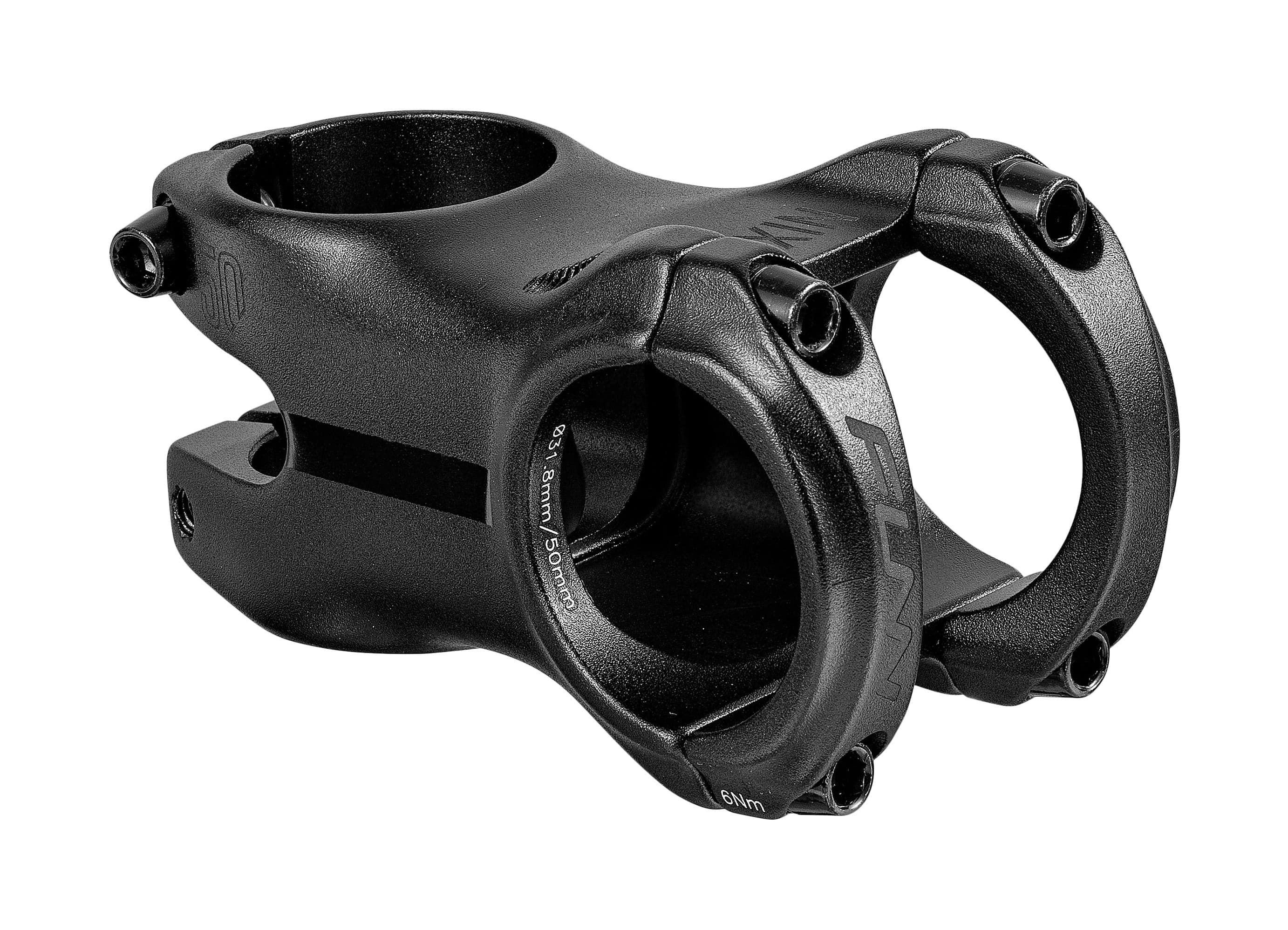 Funn Funn Nixie MTB Stem (50mm, 0°, 31.8mm, 1.1/8", Black)