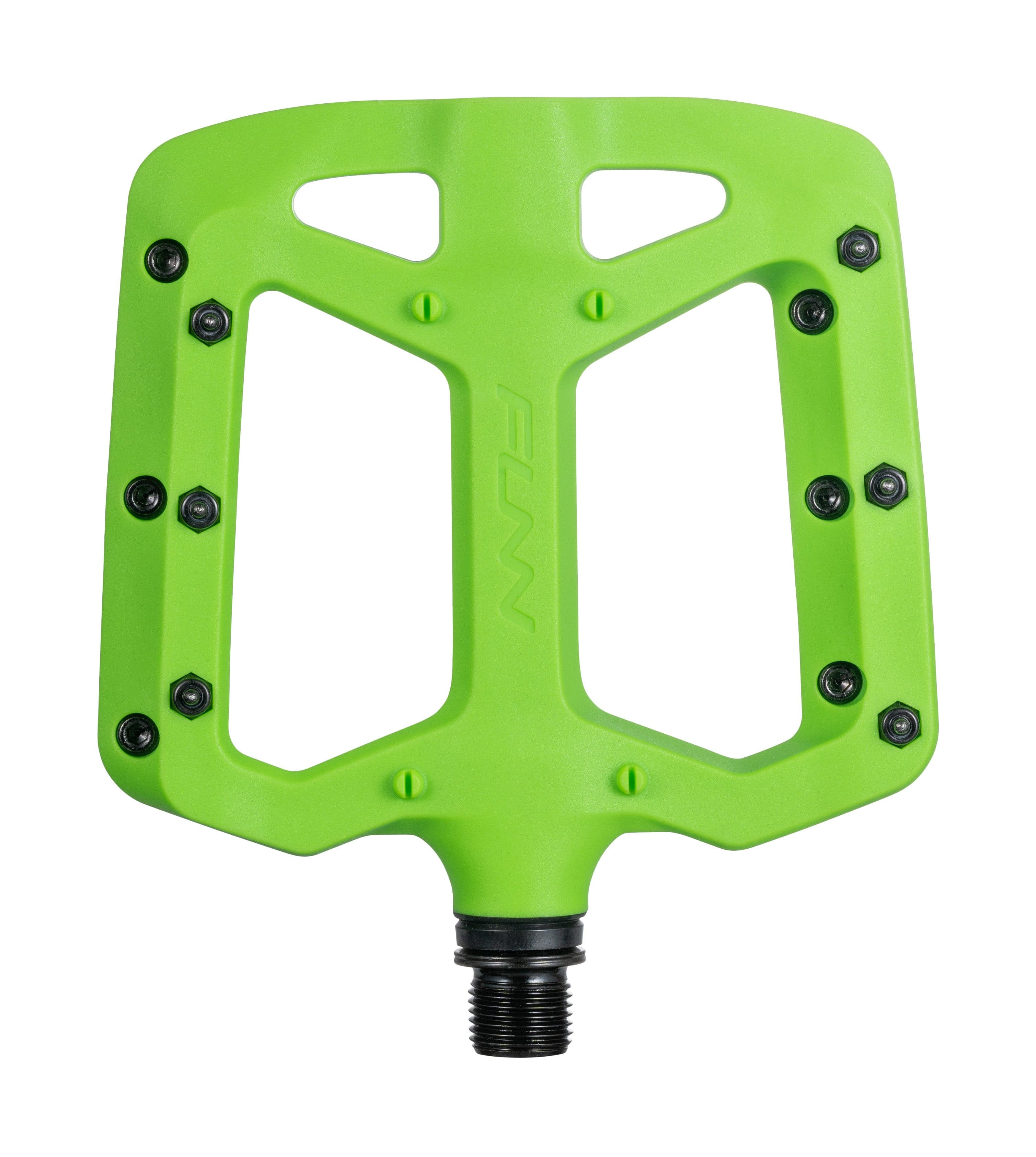 Funn Funn Taipan Glass Fibre Plastic MTB Flat Pedals Green