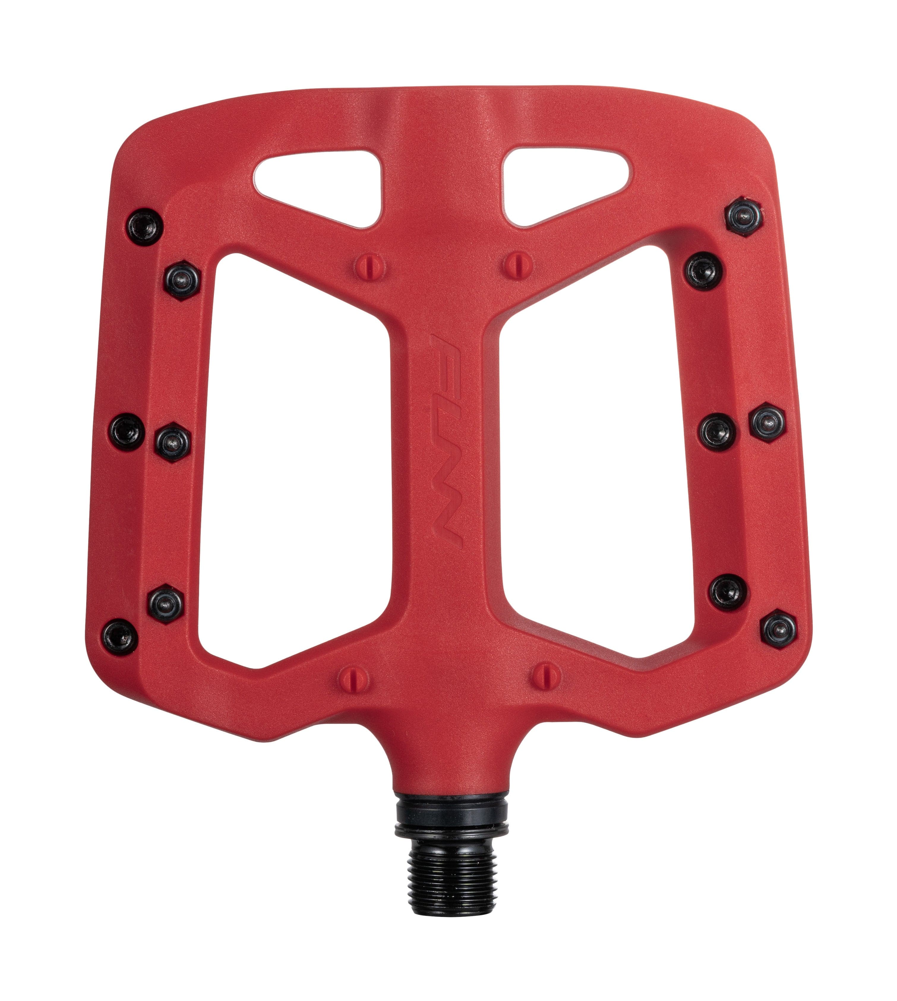 Funn Funn Taipan Glass Fibre Plastic MTB Flat Pedals Red