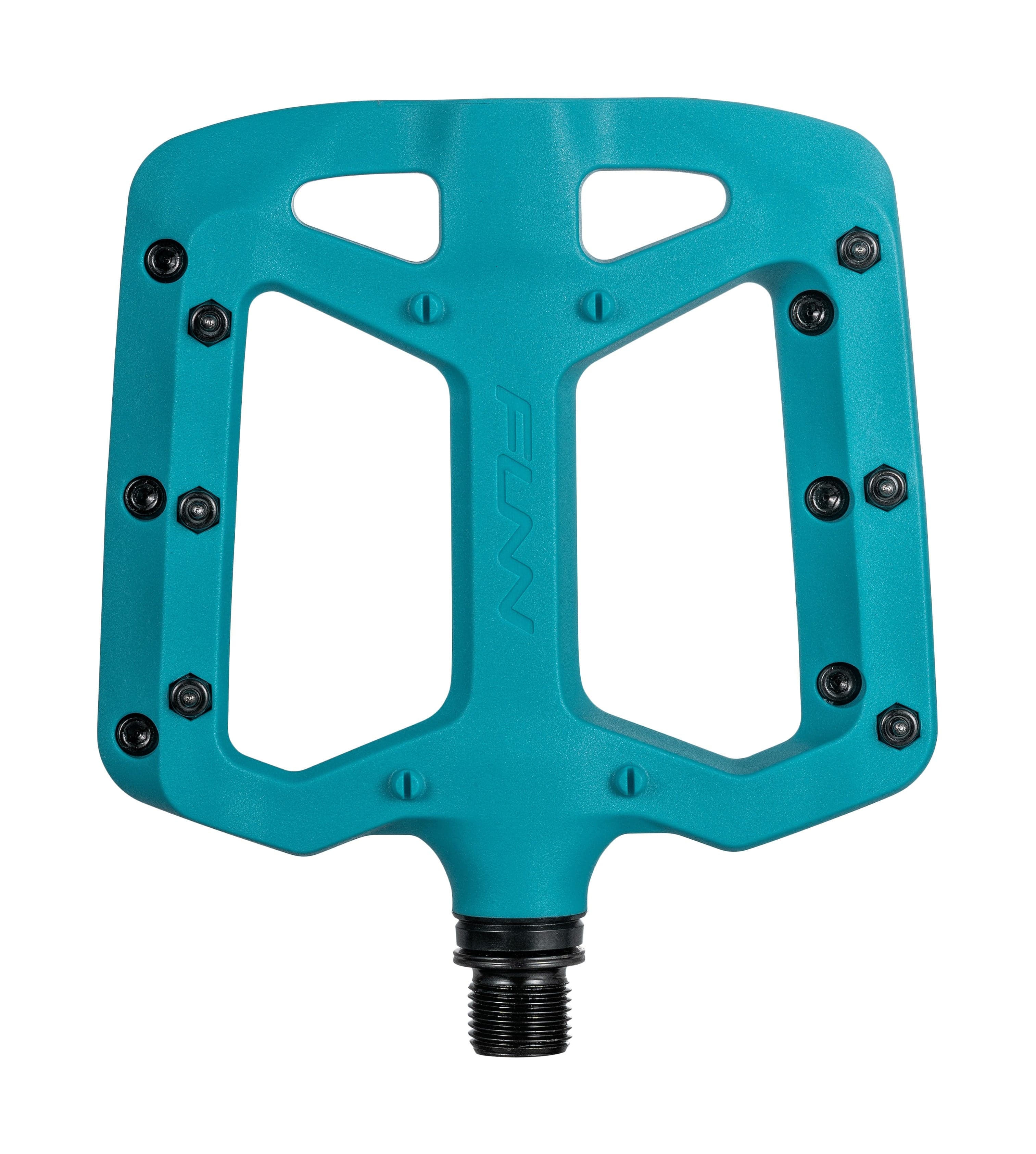 Funn Funn Taipan Glass Fibre Plastic MTB Flat Pedals Turquoise