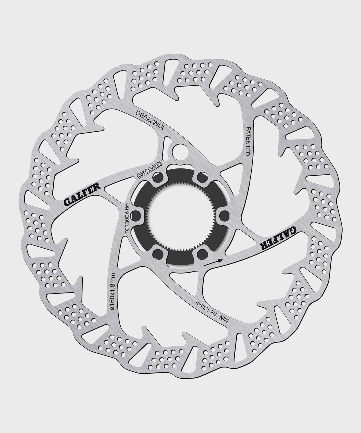 Galfer Shark Disc Rotor - Centerlock