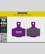 Galfer E-Bike Disc Brake Pad - Magura - MT2 / MT4 / MT6 / MT8
