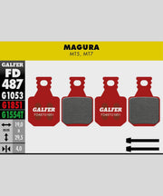Galfer Advanced Bike Disc Brake Pad - Magura - MT5 / MT7