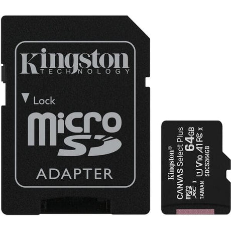 Kingston Canvas Select Plus microSD card - 64GB