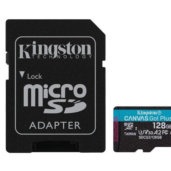 Kingston Canvas Go! Plus microSD card - 128GB