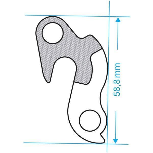 M Part GEAR HANGER various bike brands GEAR HANGER various bike brands - GH-014