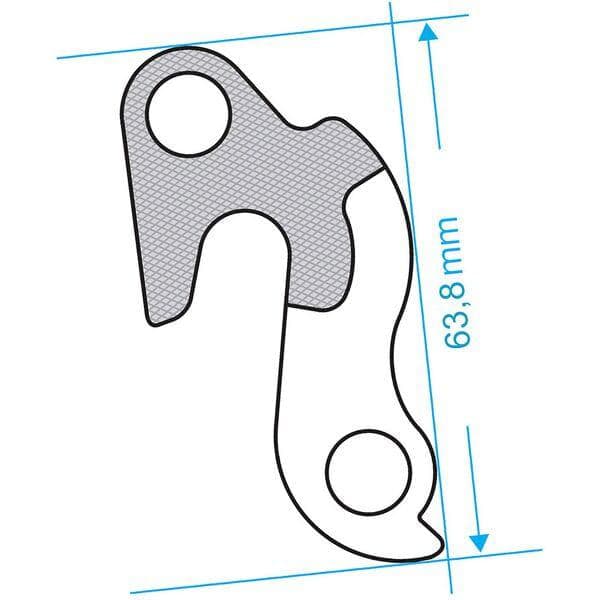 M Part GEAR HANGER Trek and others GEAR HANGER Trek and others - GH-068