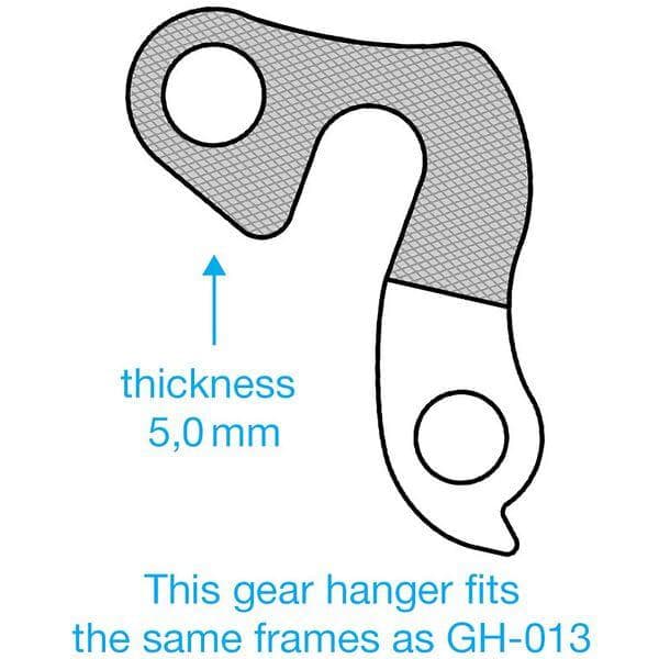M Part GEAR HANGER various bike brands GEAR HANGER various bike brands - GH-081
