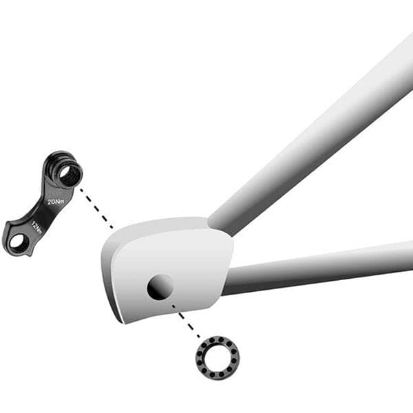 M Part Gear Hanger KTM (direct mount M12 1.5)