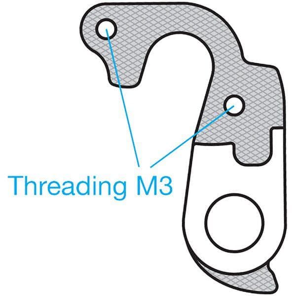 M Part GEAR HANGER Trek GEAR HANGER Trek - GH-111