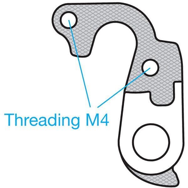 M Part GEAR HANGER Trek GEAR HANGER Trek - GH-112