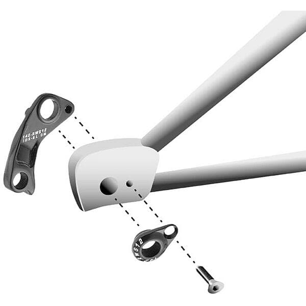 M Part GEAR HANGER Scott (hanger + axle cap) GEAR HANGER Scott (hanger + axle cap) - GH-181