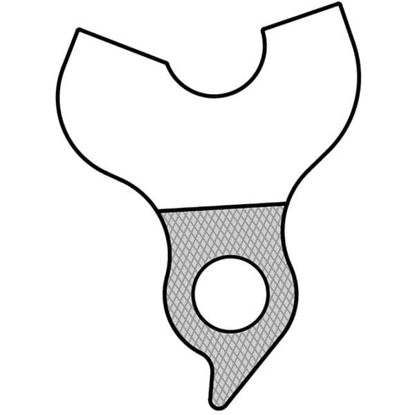 M Part GEAR HANGER Cannondale GEAR HANGER Cannondale - GH-206