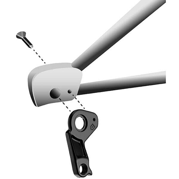 M Part GEAR HANGER Ghost GEAR HANGER Ghost - GH-236