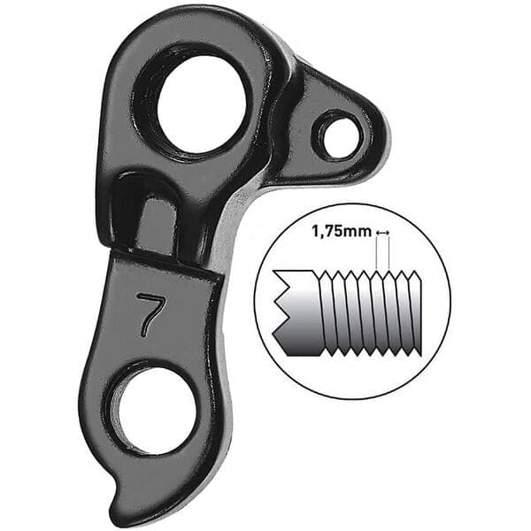M Part GEAR HANGER Bulls (direct mnt M12 1.75) GEAR HANGER Bulls (direct mnt M12 1.75) - GH-251