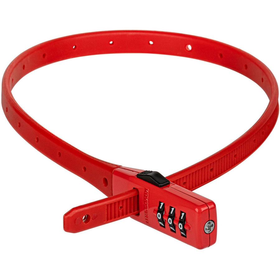 Kryptonite Click Lock Combo Lock, 530mm, Red
