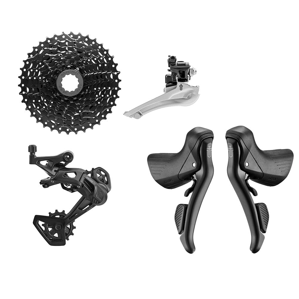 MicroSHIFT Sword Black 2x9 Groupset Black 2x9sp