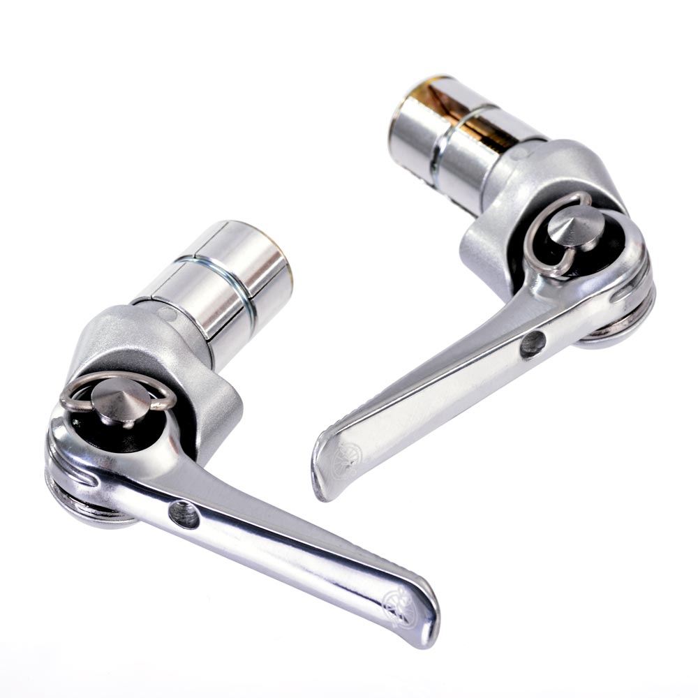 Dia-Compe  Bar End Shift Levers Silver Friction