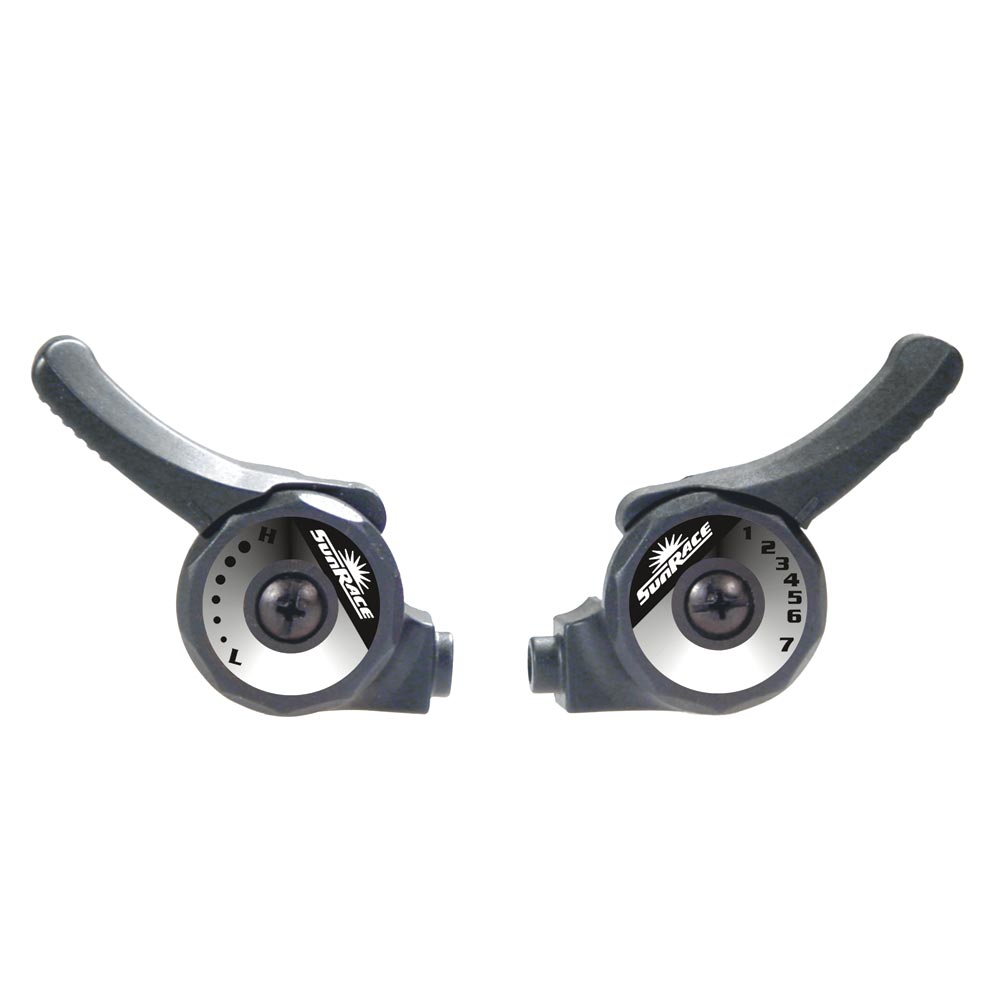 SunRace SLM2T Bar Thumb Shifter Black LH