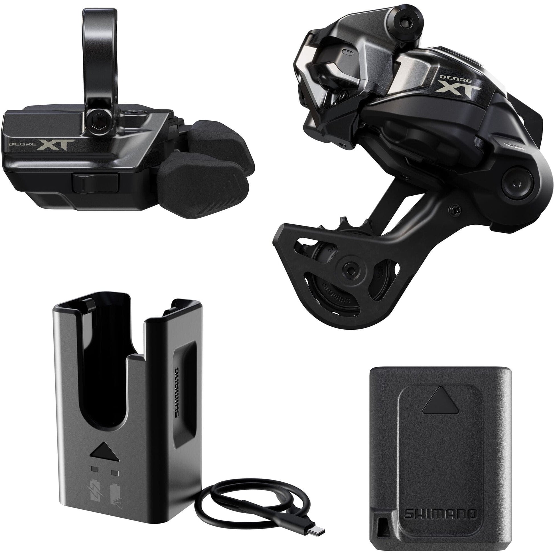 Shimano-Deore-XT-XT-M8250-Di2-upgrade,-SW-M8250-band-on,-BT-DN320,-EC-DN100,-SM-CN910,-GS-mech