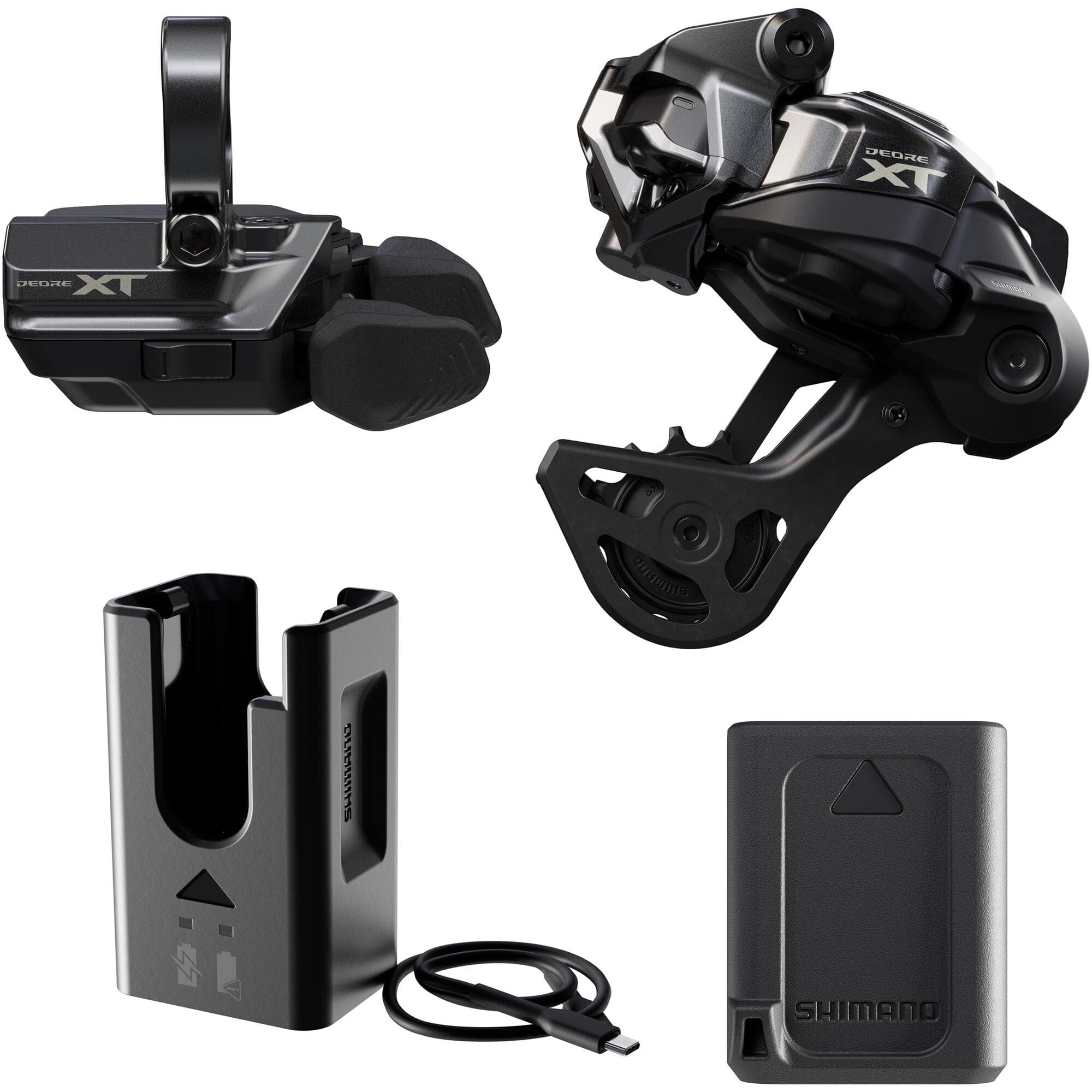Shimano-Deore-XT-XT-M8250-Di2-upgrade,-SW-M8250-band-on,-BT-DN320,-EC-DN100,-SM-CN910,-GS-mech