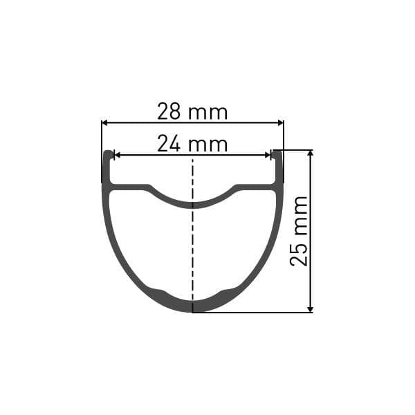 DT Swiss GR 531 DB SBWT 32 hole Presta-drilled disc brake black - 29 / 700c